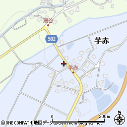新潟県南魚沼市芋赤620周辺の地図