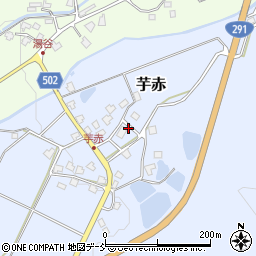 新潟県南魚沼市芋赤544-1周辺の地図