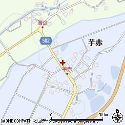 新潟県南魚沼市芋赤597-1周辺の地図