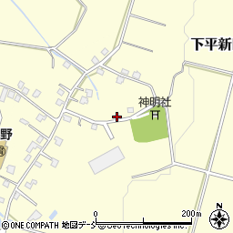 新潟県十日町市下平新田134周辺の地図
