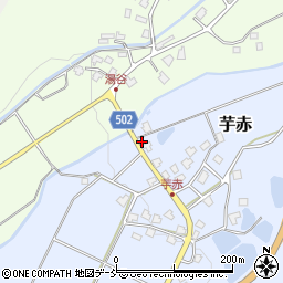 新潟県南魚沼市芋赤589周辺の地図