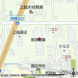 新潟運輸上越支店周辺の地図