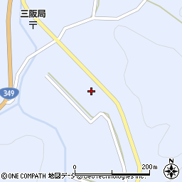 福島県いわき市三和町上三坂中町周辺の地図