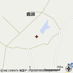 石川県志賀町（羽咋郡）鹿頭（ウ）周辺の地図