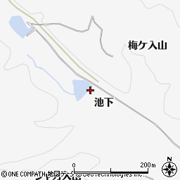 福島県西白河郡泉崎村踏瀬池下周辺の地図