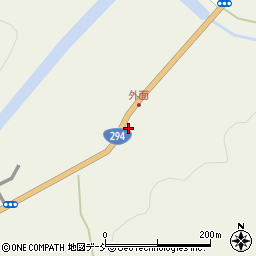 福島県白河市大信増見外面233周辺の地図