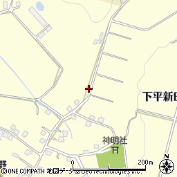 新潟県十日町市下平新田674周辺の地図