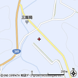 福島県いわき市三和町上三坂屋地周辺の地図