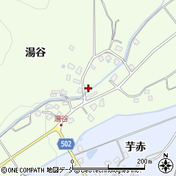 新潟県南魚沼市湯谷周辺の地図