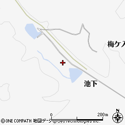福島県西白河郡泉崎村踏瀬梅ケ入山周辺の地図