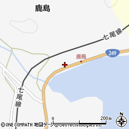 石川県鳳珠郡穴水町鹿島ト周辺の地図