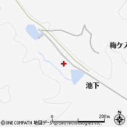 福島県泉崎村（西白河郡）踏瀬（梅ケ入山）周辺の地図