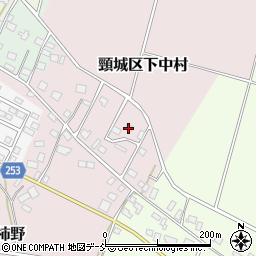 新潟県上越市頸城区下中村314周辺の地図