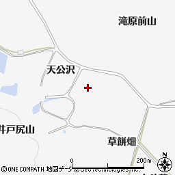 福島県西白河郡泉崎村踏瀬天公沢周辺の地図