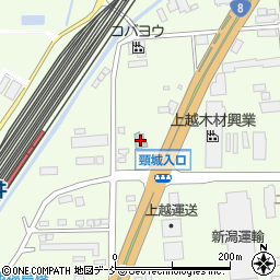 ベストイン上越北周辺の地図