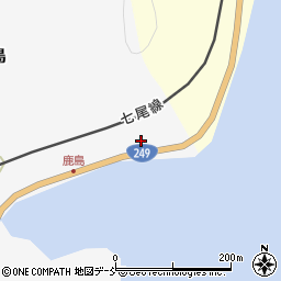 石川県鳳珠郡穴水町鹿島ム周辺の地図