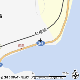 石川県穴水町（鳳珠郡）鹿島（ム）周辺の地図
