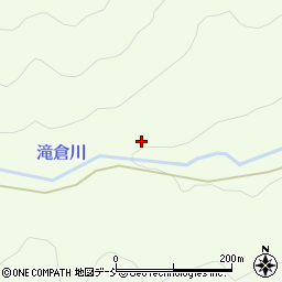 滝倉川周辺の地図