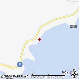 石川県鳳珠郡穴水町曽良ニ周辺の地図