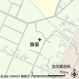 〒969-0261 福島県西白河郡矢吹町弥栄の地図