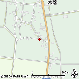 新潟県十日町市木落1027周辺の地図