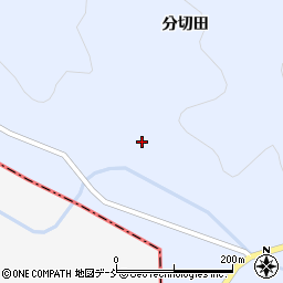 福島県白河市大信豊地（前良沢）周辺の地図