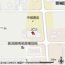 株式会社ＪＣＵ　新潟工場周辺の地図