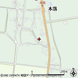 新潟県十日町市木落698周辺の地図
