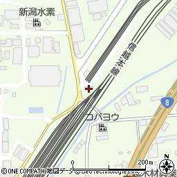 株式会社ジェイアール貨物・新潟ロジスティクス　黒井事業所周辺の地図