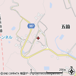 新潟県南魚沼市五箇1698-1周辺の地図