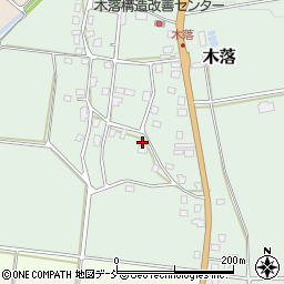 新潟県十日町市木落732周辺の地図