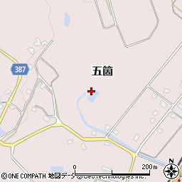 新潟県南魚沼市五箇1729周辺の地図
