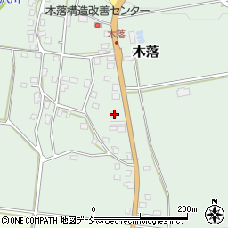 新潟県十日町市木落684周辺の地図