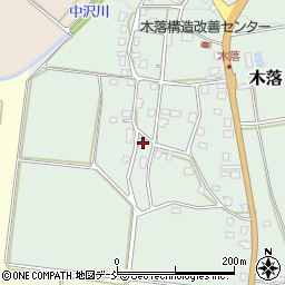 新潟県十日町市木落751周辺の地図