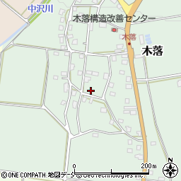 新潟県十日町市木落726周辺の地図
