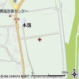 新潟県十日町市木落884周辺の地図