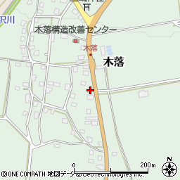 新潟県十日町市木落680周辺の地図