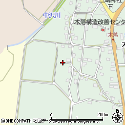 新潟県十日町市木落783周辺の地図