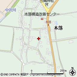 新潟県十日町市木落723周辺の地図