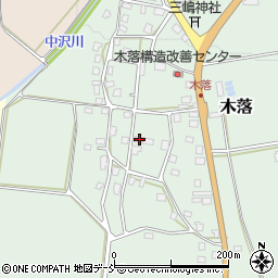 新潟県十日町市木落719周辺の地図