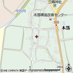 新潟県十日町市木落757周辺の地図