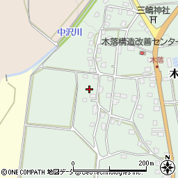 新潟県十日町市木落774周辺の地図