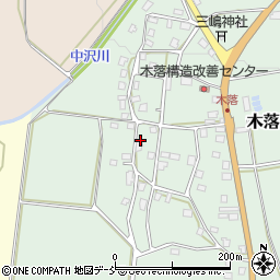 新潟県十日町市木落759周辺の地図