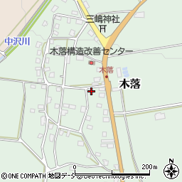新潟県十日町市木落710周辺の地図