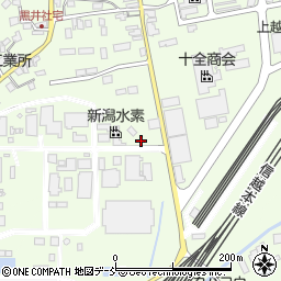 株式会社新潟水素　直江津工場周辺の地図
