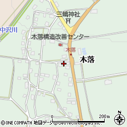 新潟県十日町市木落674周辺の地図