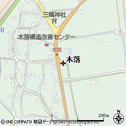 新潟県十日町市木落1114周辺の地図
