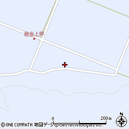 福島県南会津郡下郷町音金宮の跡周辺の地図