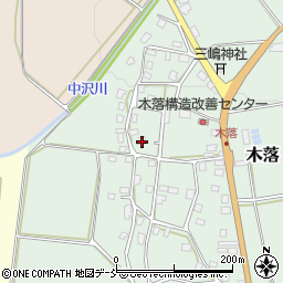 新潟県十日町市木落643周辺の地図