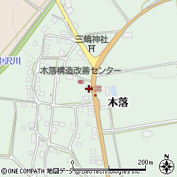 新潟県十日町市木落669周辺の地図